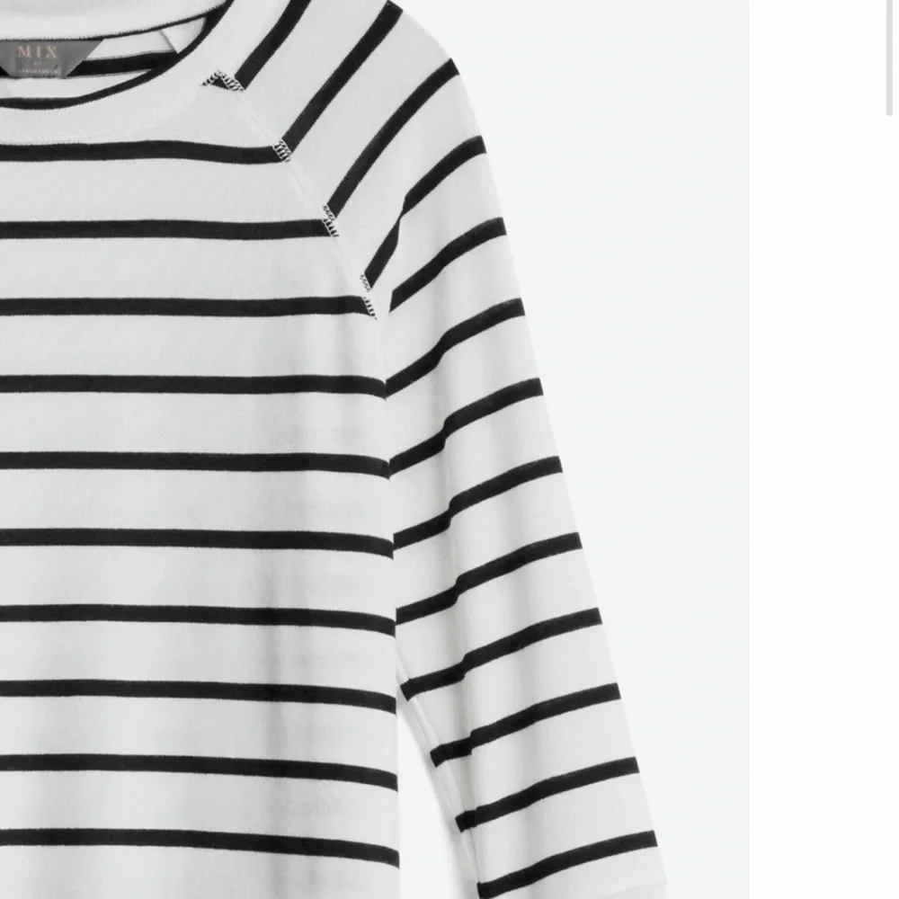 MIX BY 41 HAWTHORN Arnold Three Quarter Sleeve Raglan Knit Top size M - Picture 2 of 6